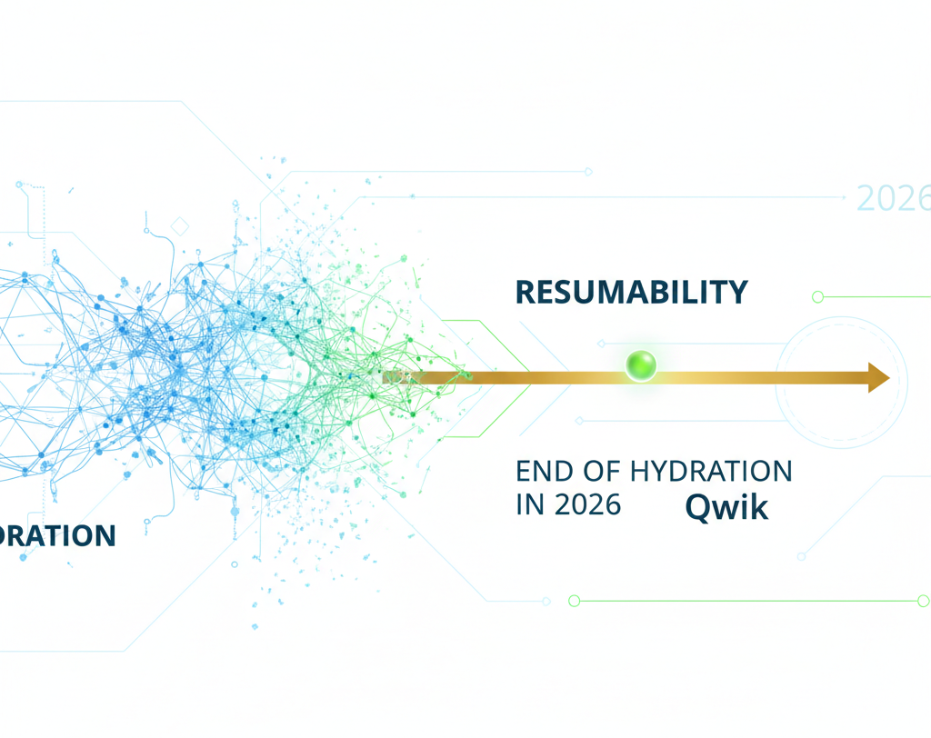 Resumability and Qwik: The End of Hydration in 2026 | Spark Golden Tech